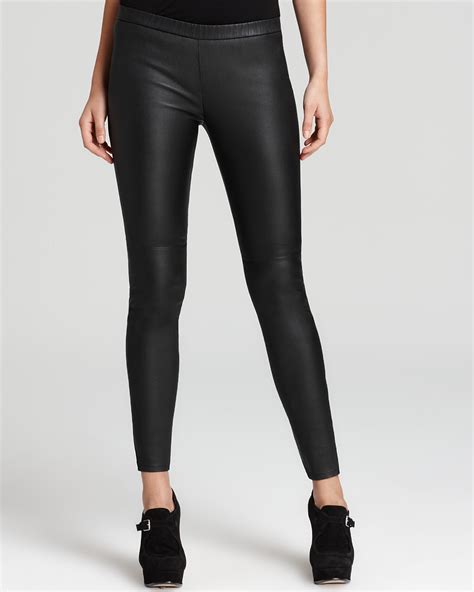 michael kors leather leggings|michael kors leggings for women.